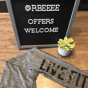 ⚡️LVFT Live Fit Apparel Leggings NWOT⚡️